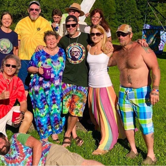 FREE PEOPLE "The In Crowd" Rainbow Maxi, Size 2, EUC - Picture 3 of 14